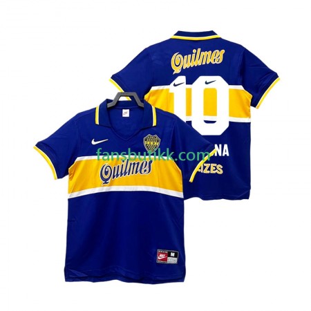 Fotballdrakt CA Boca Juniors MARADONA 10 Retro Hjemmetrøye 1997 1998 Kortermet